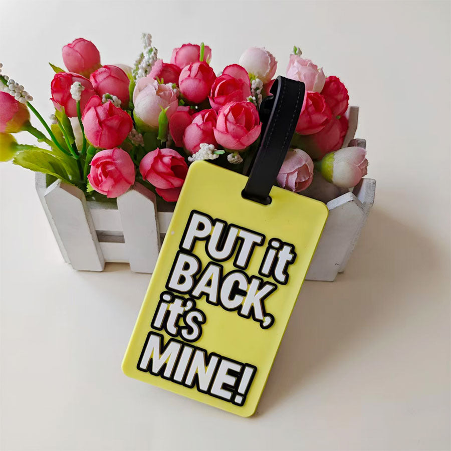 Unisex Playful Statement Luggage Identifier Skanto