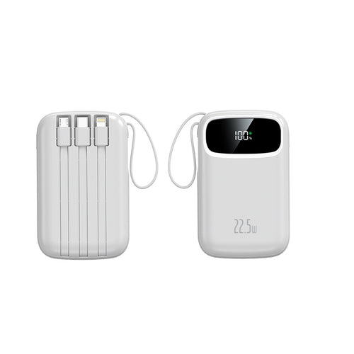 Bærbar powerbank med LED-skjerm Skanto