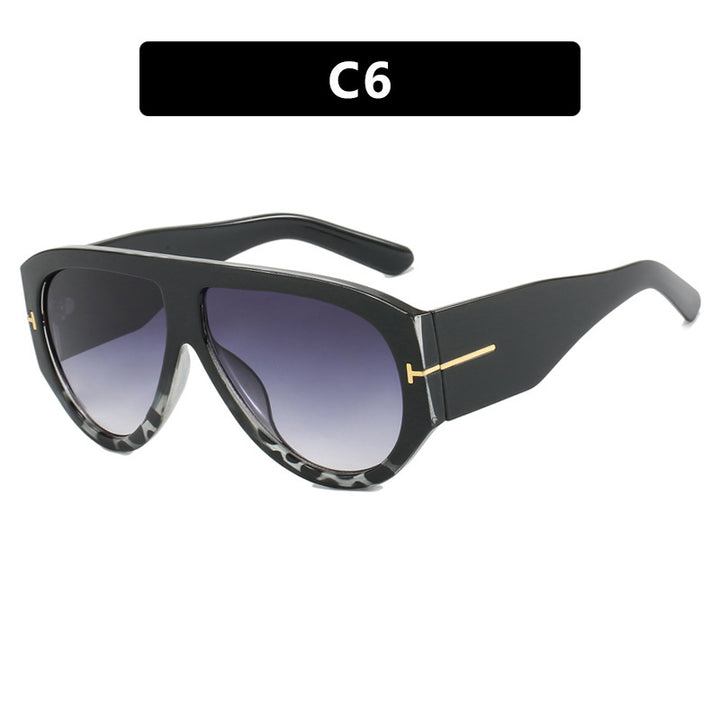 Dame Geometrisk Solbrille med moderne ramme og polariserte glass Skanto