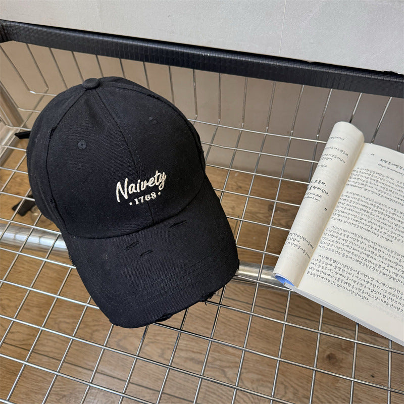 Herre Slittbomulls Baseball Caps Skanto