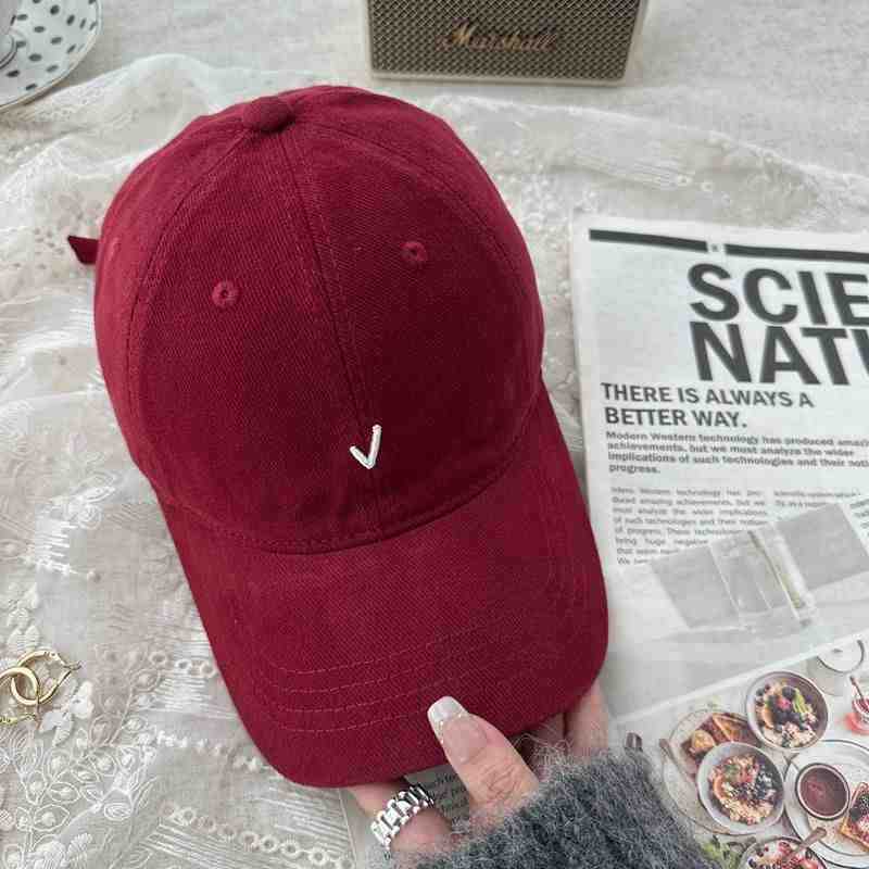 Kvinne Casual Denim Baseball Caps Skanto