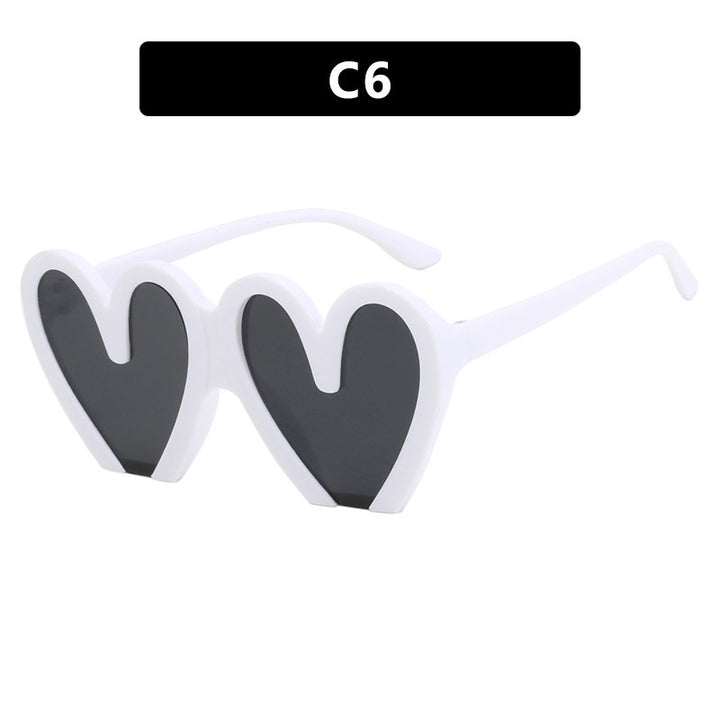 Dame hjerteformet solbrille Skanto 1780928954