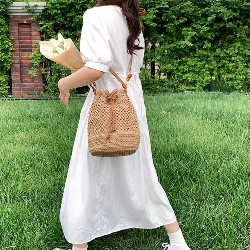 Lett Makramee Tote Bag Skanto