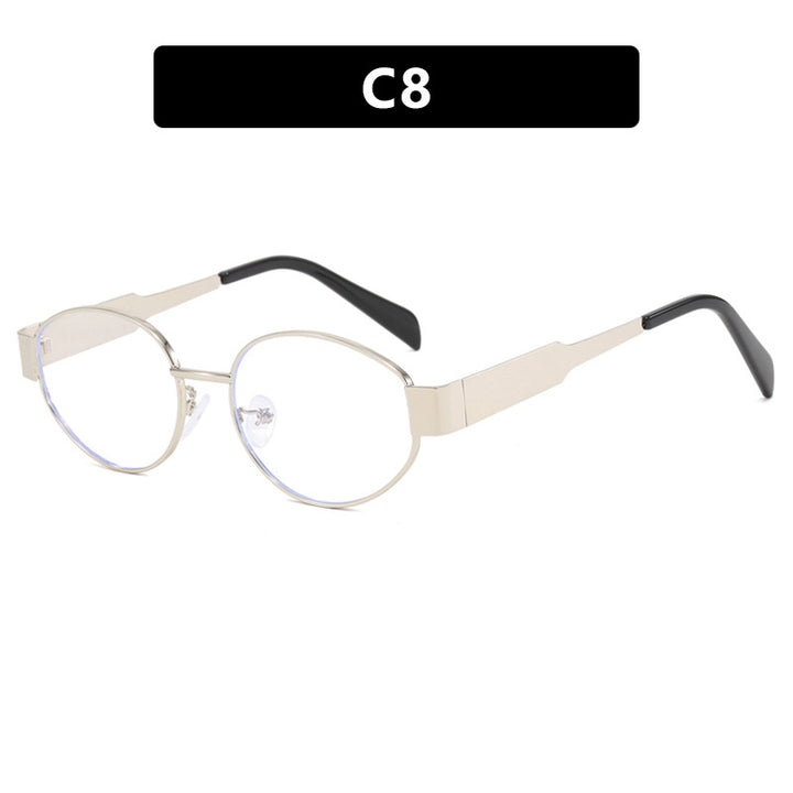 Dame moteriktig solbrille med innovativt geometrisk design Skanto
