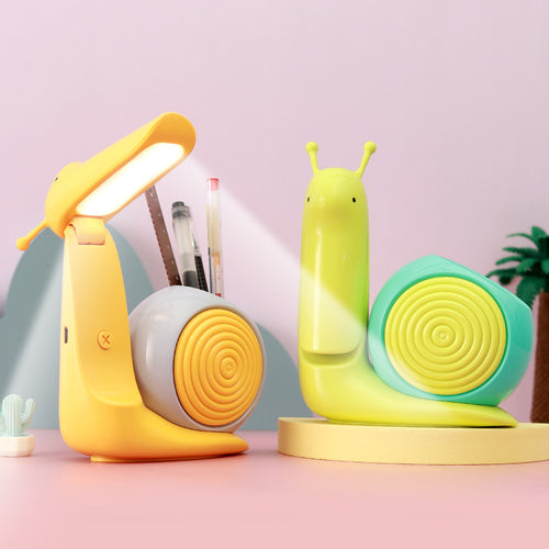 Kvinnelig kreativ bordvifte i snegledesign Skanto