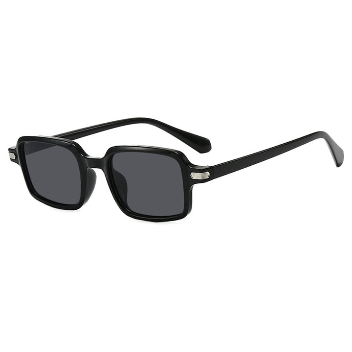 Dame kvadratisk solbrille med beskyttende UV-filter og robust ramme Skanto