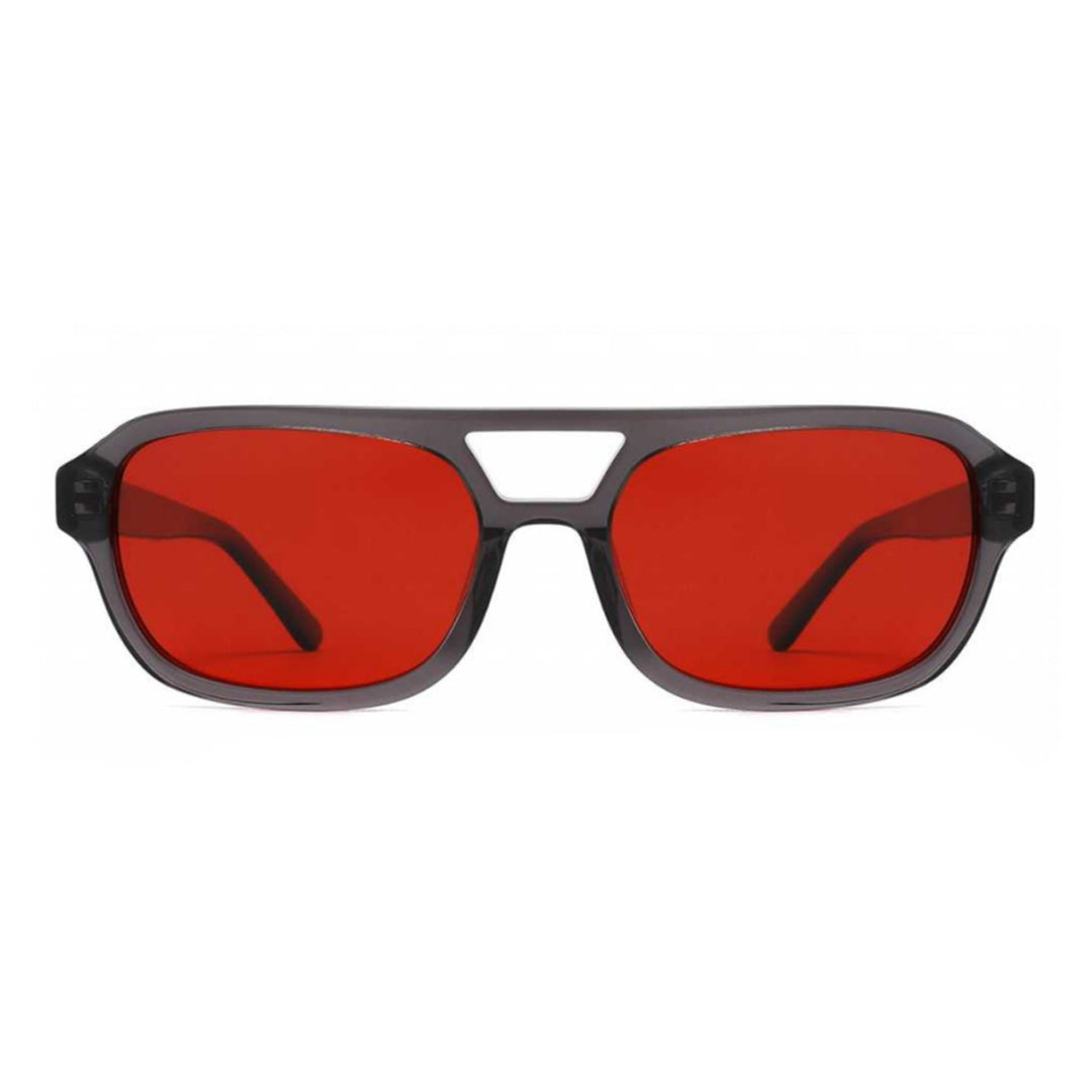 Damer sporty solbrille i moderne stil med sterk UV-beskyttelse Skanto