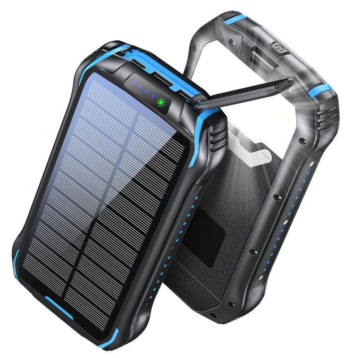 Solar-Powerbank med Høy lagringskapasitet og Ip66 beskyttelse Skanto
