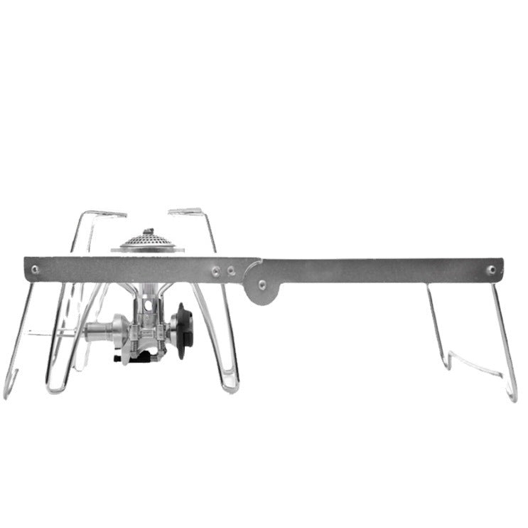 Bærbart gass-kokebord med sammenleggbart design og stabil overflate i aluminium Skanto