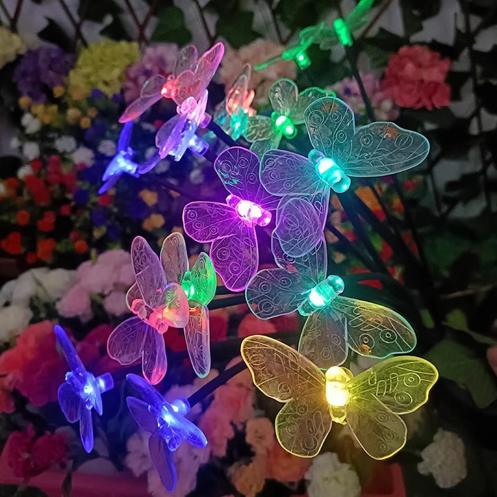 Dekorative LED fiberoptiske blomster stakebuketter Skanto