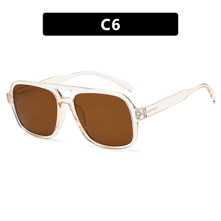 Dame solbrille i markant, kantet design med UV-beskyttelse Skanto