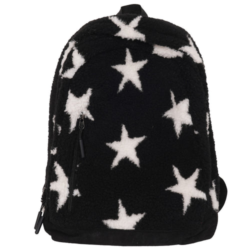 Koselig Fleece Stjerneprint Skolesekk Skanto
