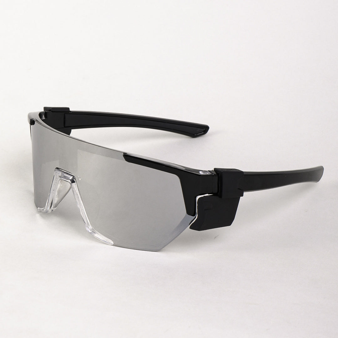 Dame Sport solbrille i moderne futuristisk design med polarisert glass Skanto