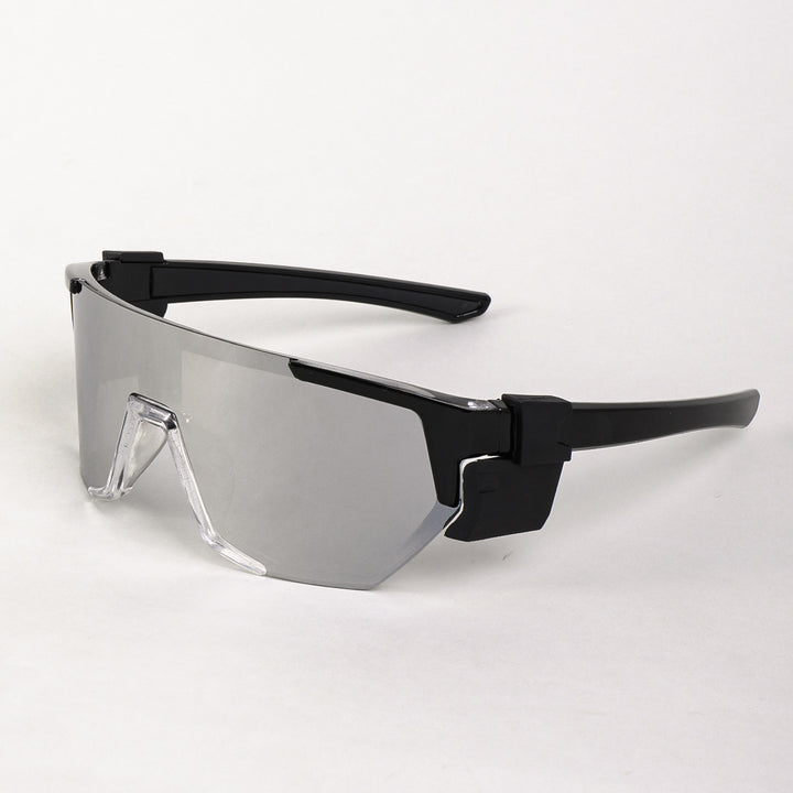 Dame Sport solbrille i moderne futuristisk design med polarisert glass Skanto