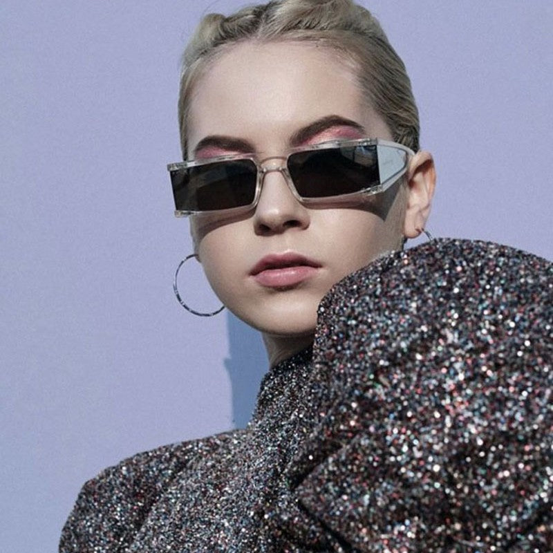 Damer futuristisk sportslig solbrille Skanto