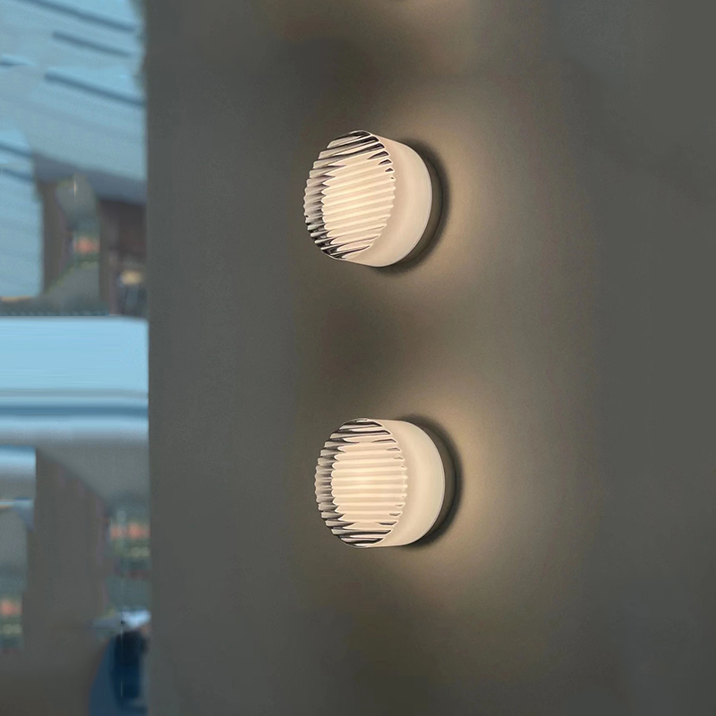 Skanto | Moderne Rund LED Vegglampe
