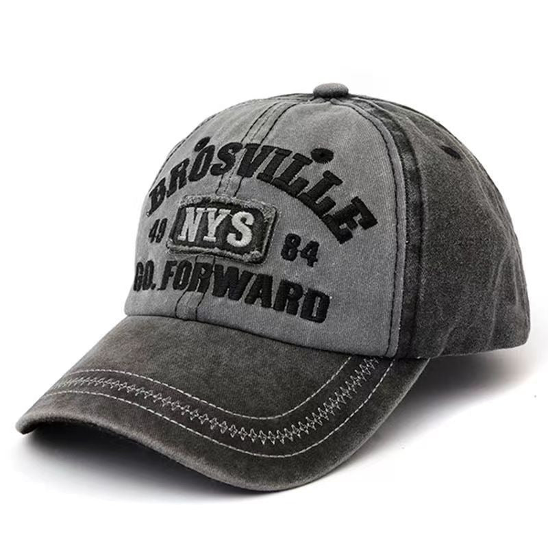 Menn's Slittet Vintage-inspirert Baseball Cap Skanto