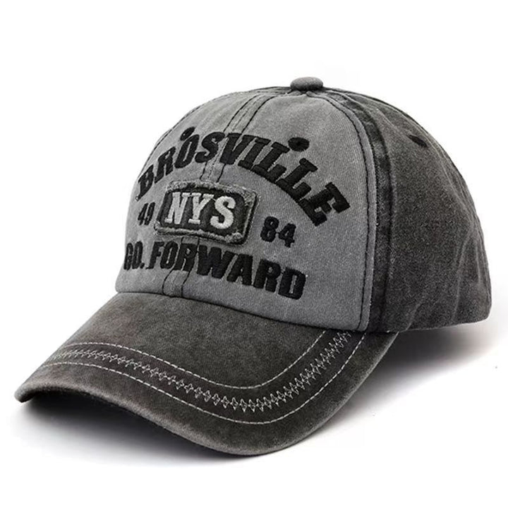 Menn's Slittet Vintage-inspirert Baseball Cap Skanto