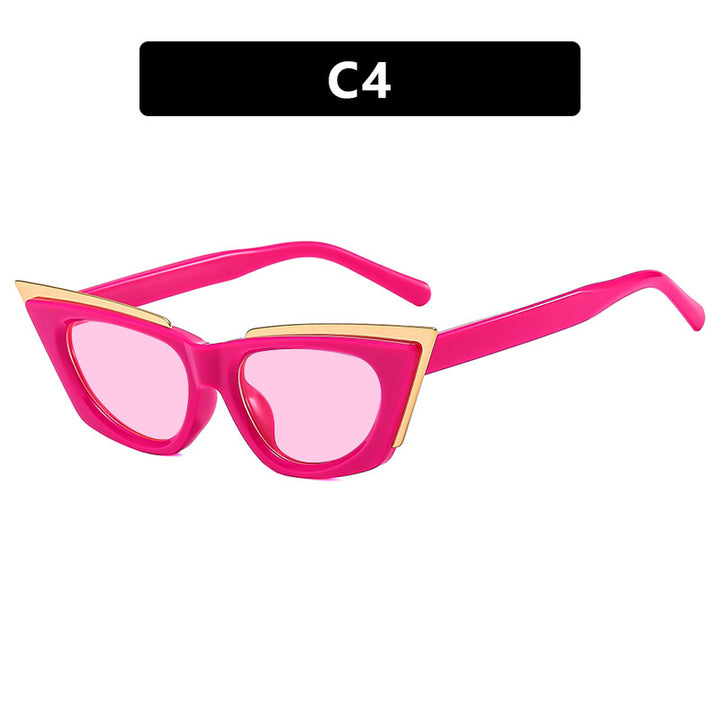 Damer ekstravagant Cat-Eye solbrille Skanto