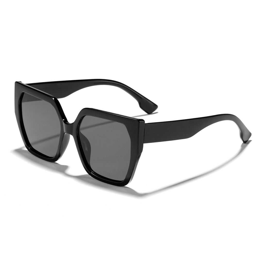 Dame oversized kvadratisk solbrille med enestående komfort og moderne design Skanto