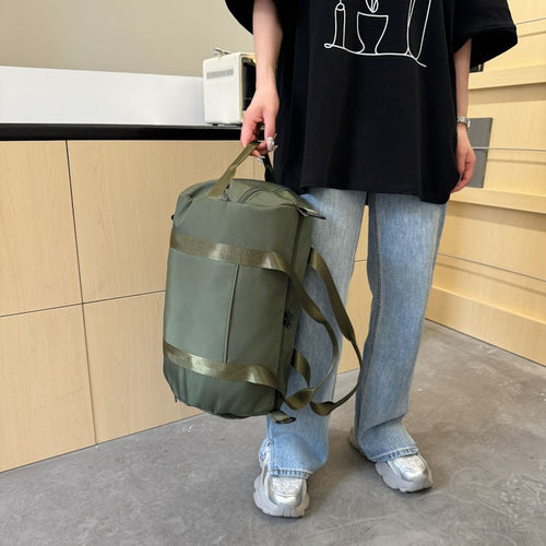 Multifunksjonell Sport-Duffelbag med Slitesterkt Materiale og Innovativt Romdesign Skanto