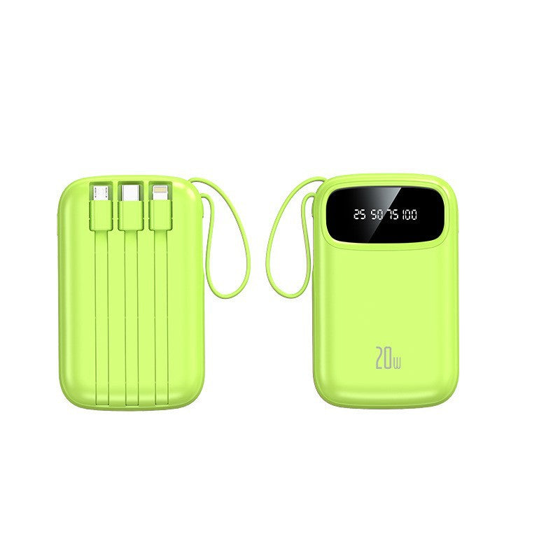 Bærbar powerbank med høy kapasitet og hurtigladingsfunksjon Skanto