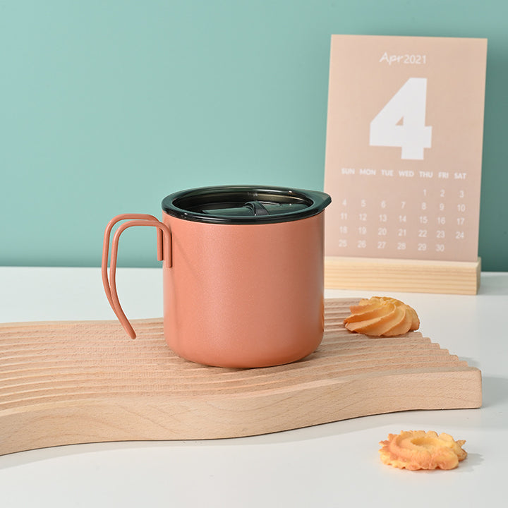 Dame funksjonell kaffekopp med gjennomsiktig lokk Skanto