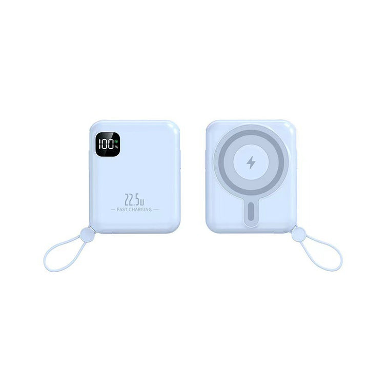 Magnetisk powerbank med høghastighets ladeteknologi Skanto