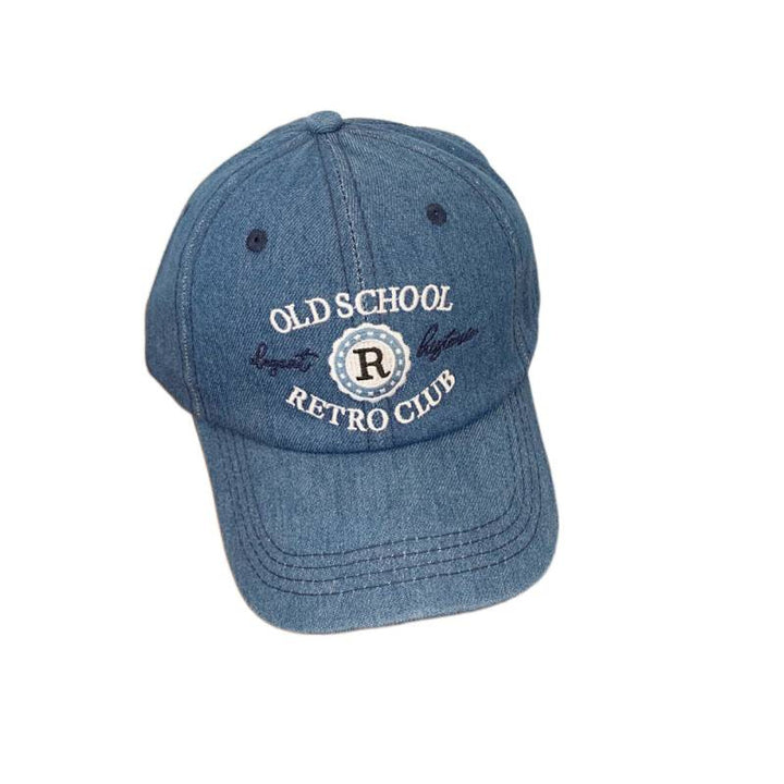 Unisex Retro Denim Baseball Cap Skanto