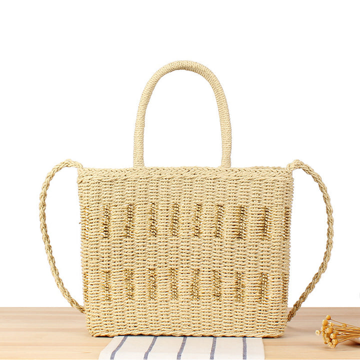 Hand-knotted basket bag Skanto