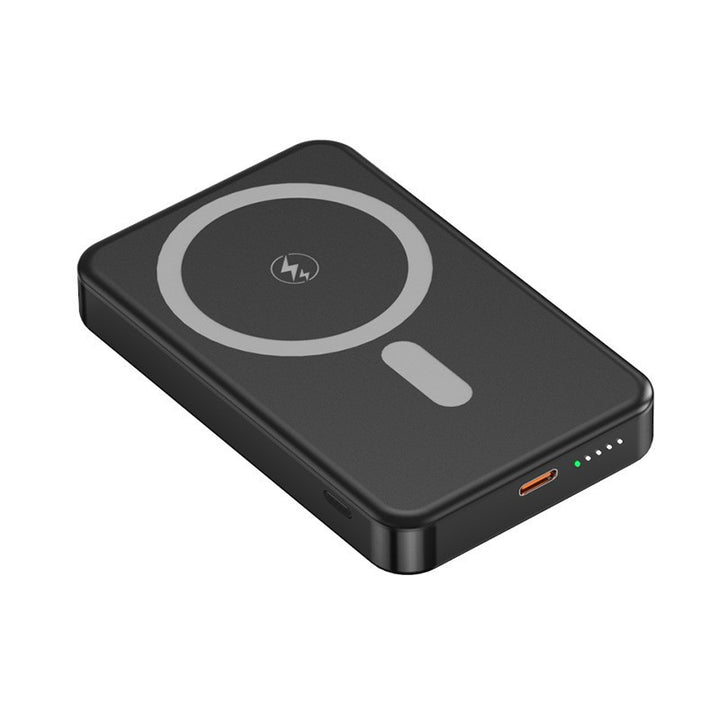 Magnetisk powerbank med hurtig Qi-ladeteknologi Skanto