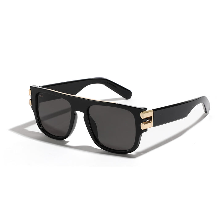 Damer trendy oversized solbriller med markant design Skanto