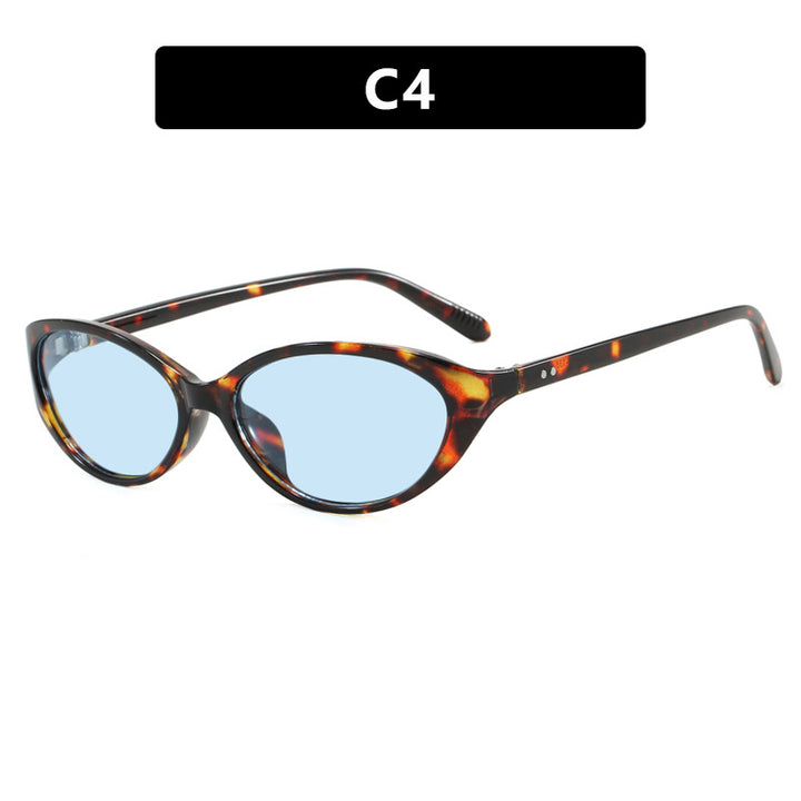 Dame Cat-Eye solbriller med stilig design og beskyttende UV-filter Skanto