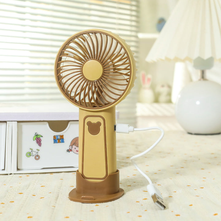 Dame Mini Håndvifte med USB-ladefunksjon Skanto