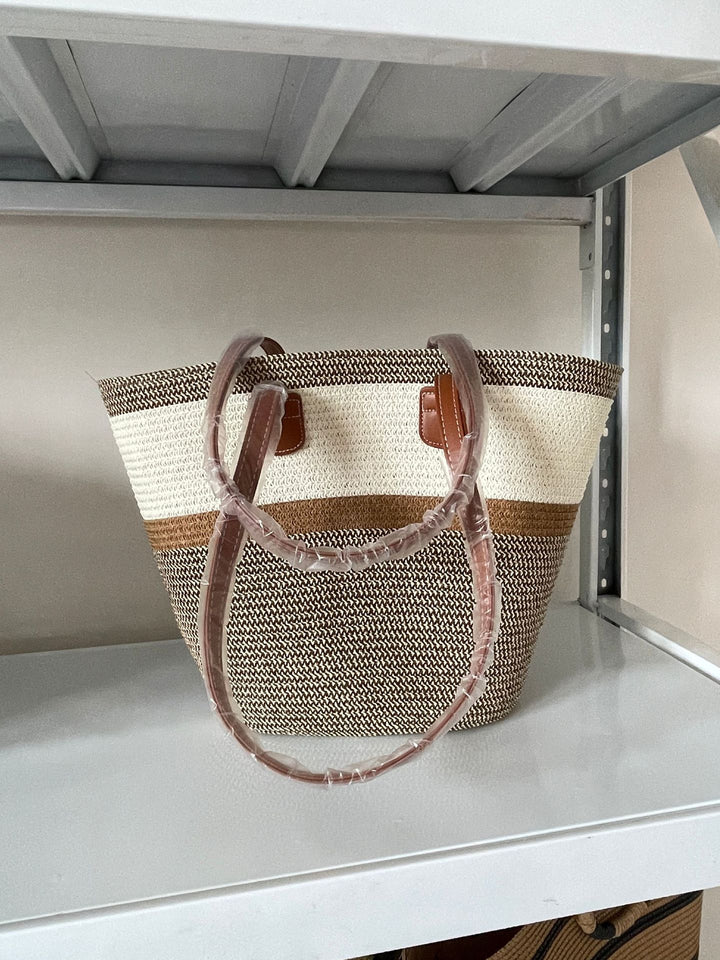 Elegant Flettet Handle Bag Skanto