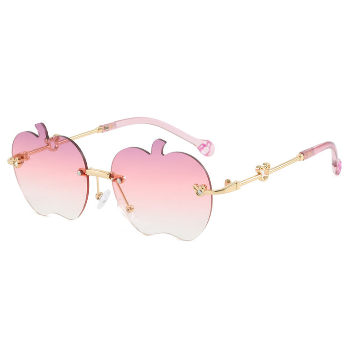 Dame solbrille i unikt epledesign Skanto