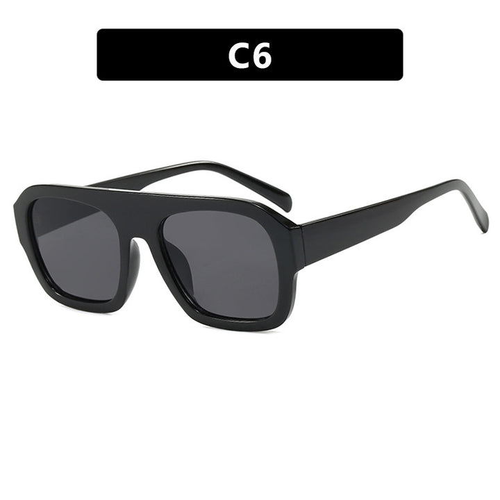 Dame moteriktig solbrille i beskyttende oversized-format Skanto