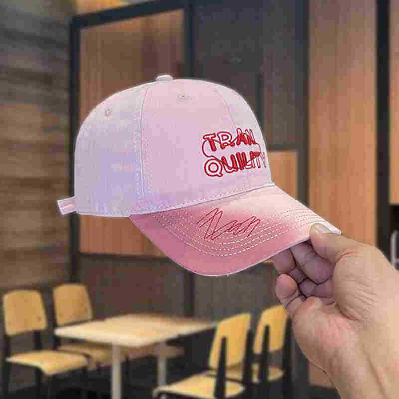 Kvinnenes avslappede broderte baseballcaps Skanto