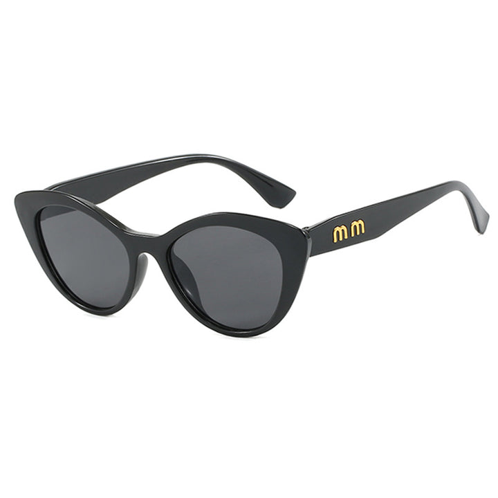 Damer eksentriske Cat-Eye solbriller med beskyttende UV-filter Skanto