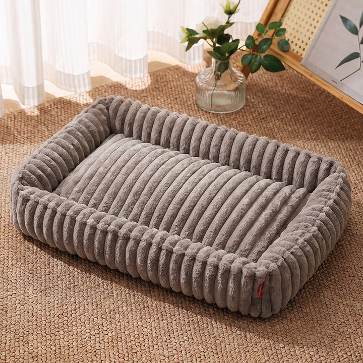 Luksuriøs Plush  Madrass   Hundeseng