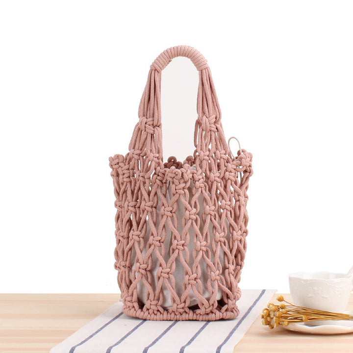 Hand-knotted net bag Skanto