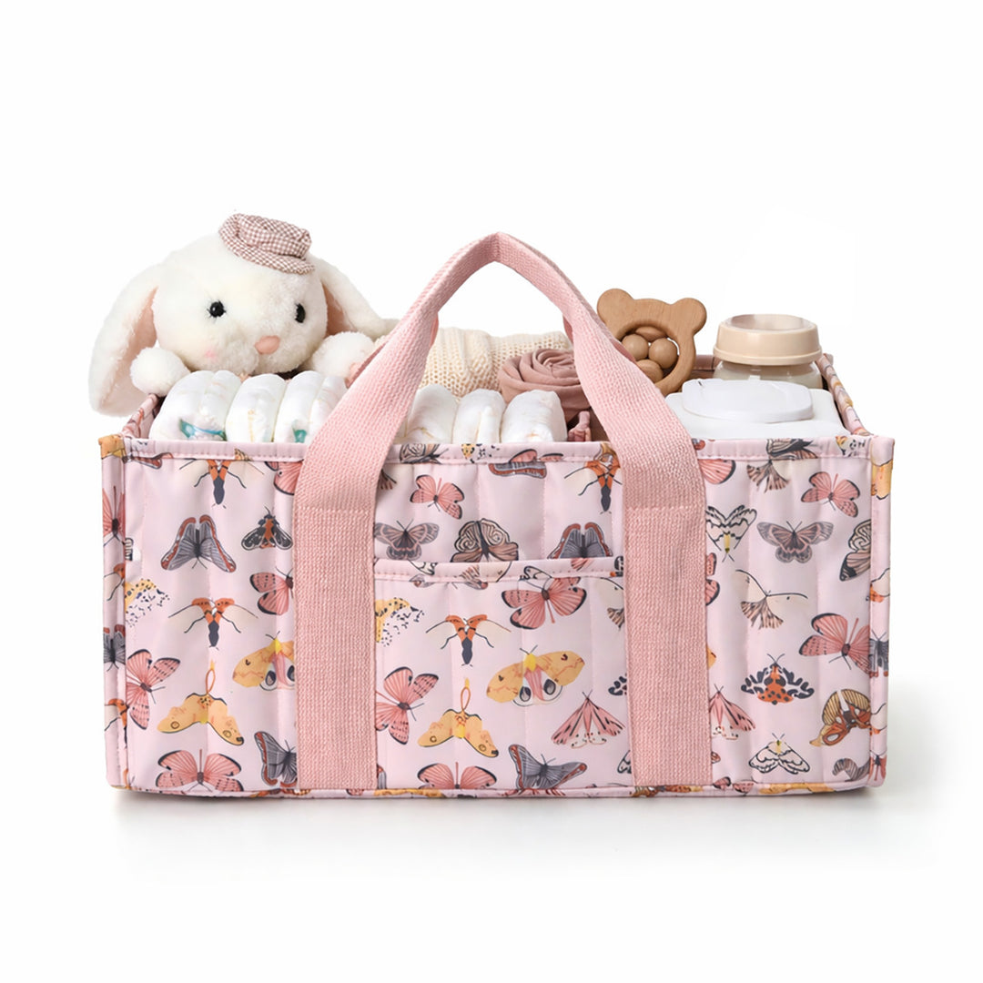 Praktisk oppbevaringspose for babyartikler Skanto