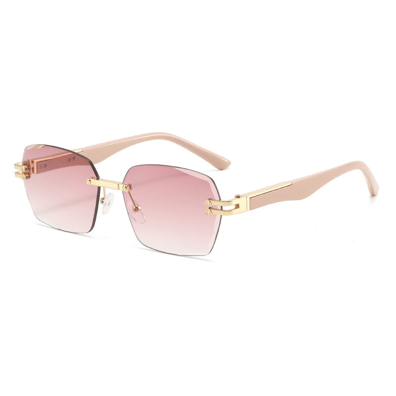 Men's Elegant Square Sunglasses with Wooden Temples Skanto