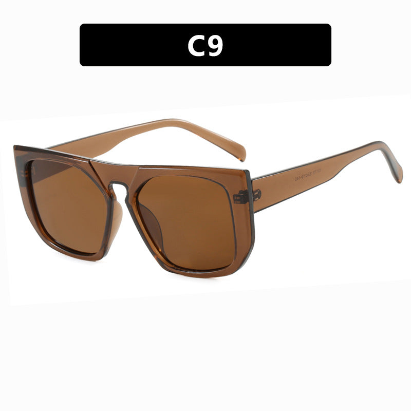 Dame firkantet motes solbrille Skanto