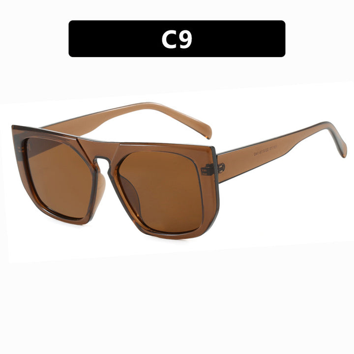 Dame firkantet motes solbrille Skanto