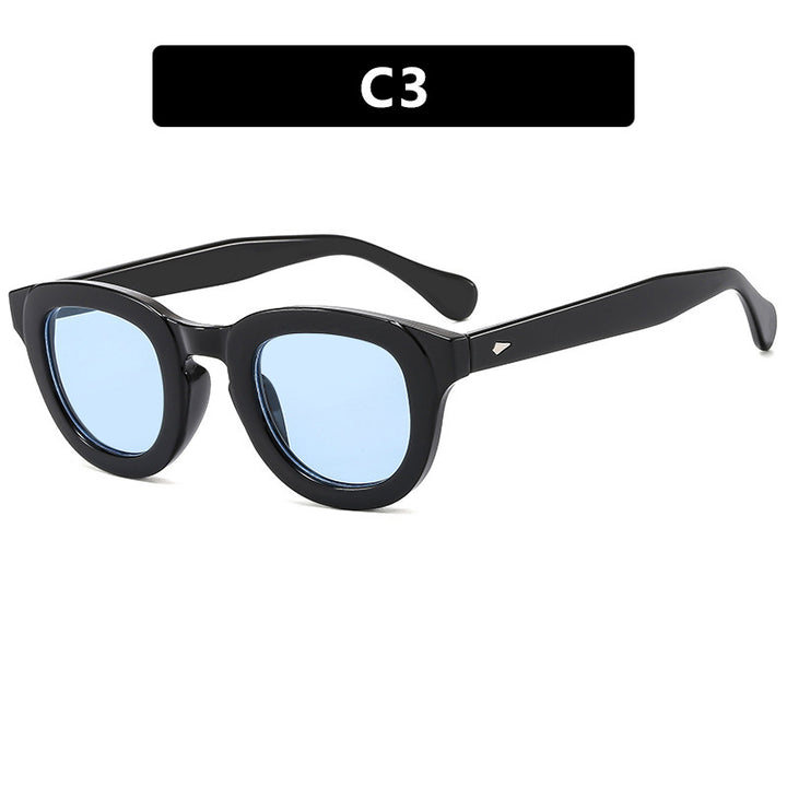 Dame stilige Cat-Eye solbriller med elegant ramme og polariserte linser Skanto