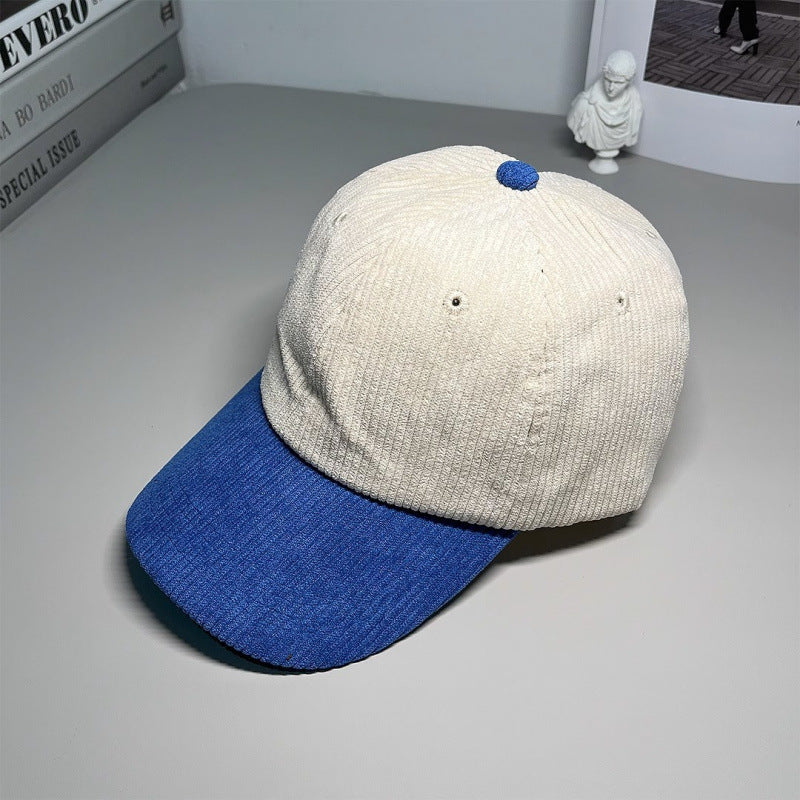 Kvinnenes kordfløyels baseball cap Skanto