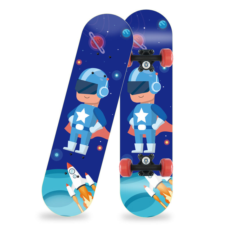 Cartoon-Inspirert Mini Skateboard Skanto