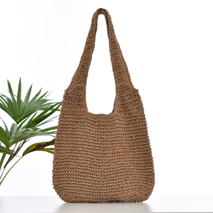 Håndlaget bæreveske i moderne boho-stil Skanto