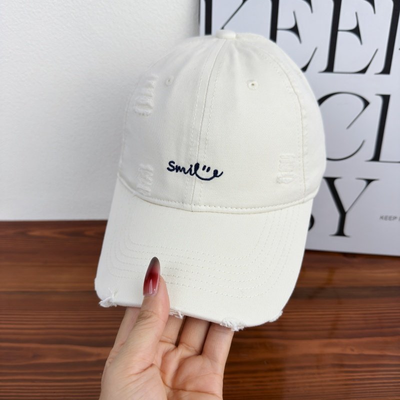 Kvinne Slitt Bomull Baseball Caps Skanto 1784270843